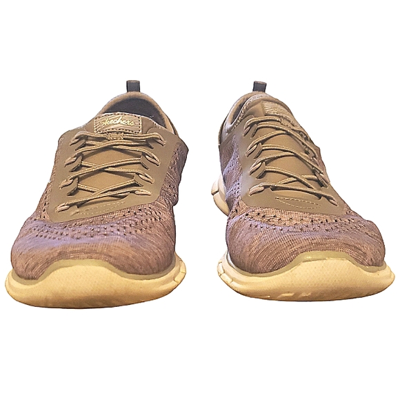 Skechers Stretch Fit Gliders Deep Space Fearless Cooled Memory Foam Sneakers 9 - Picture 5 of 16